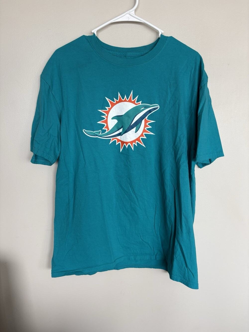 Fanatics Miami Dolphins Tua Tagovailoa #1 T-Shirt Men's XL Teal NFL Football